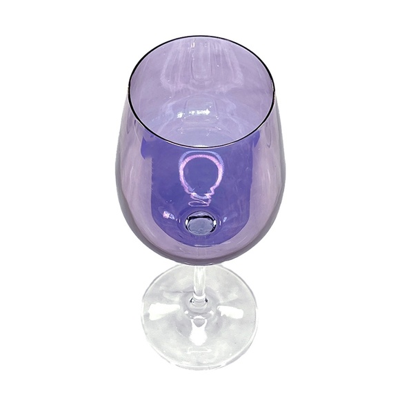 Large Glass Purple Water Goblets from Pier 1 - 4 - Picture 4 of 5